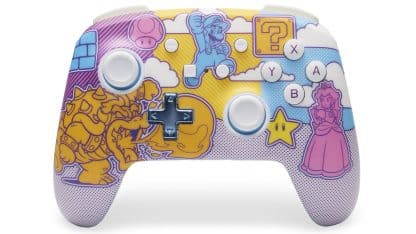 בקר אלחוטי - Mushroom Kingdom Pop Art