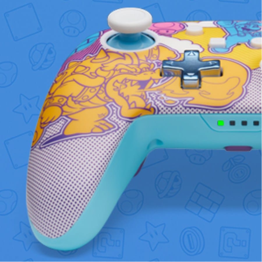 בקר אלחוטי - Mushroom Kingdom Pop Art