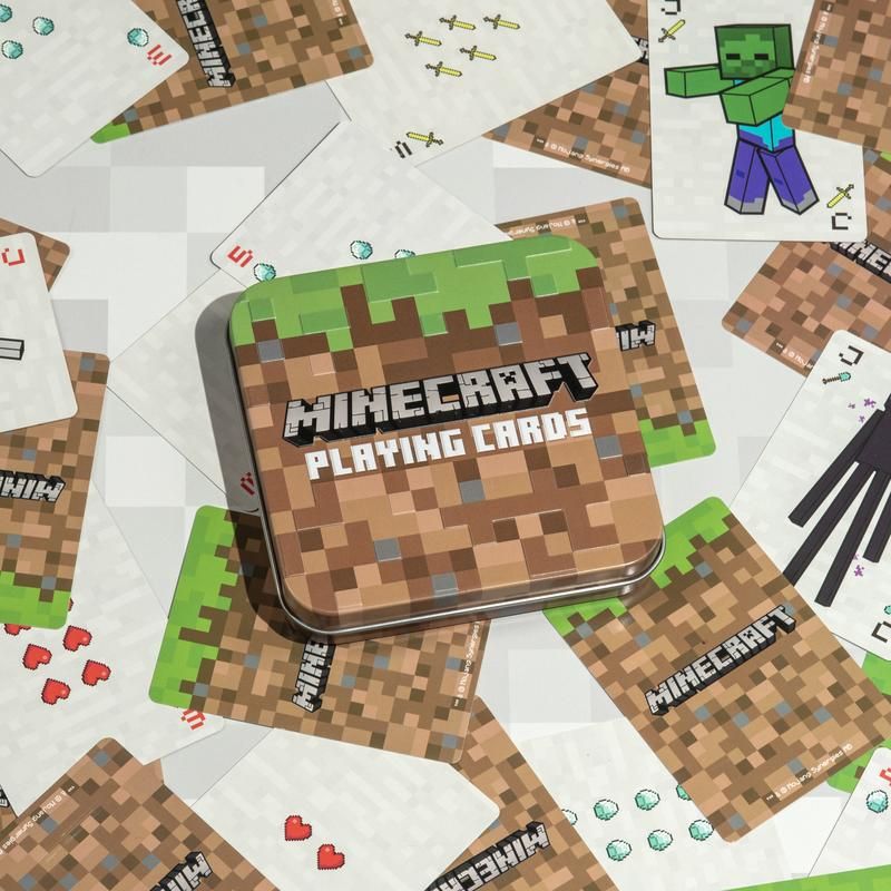 קלפי משחק מעוצבים - Minecraft