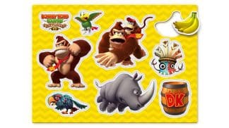 דף מגנטים Donkey Kong Country Returns HD