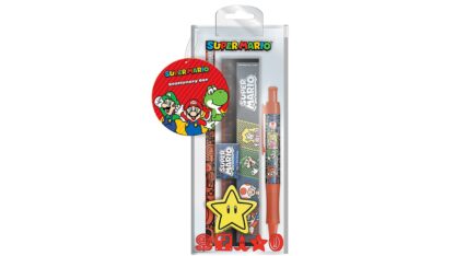 סט כלי כתיבה - Super Mario
