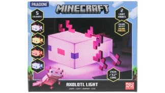 מנורה מעוצבת - Minecraft Axolotl