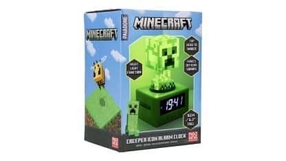 שעון מעורר עם תאורה - Minecraft Creeper