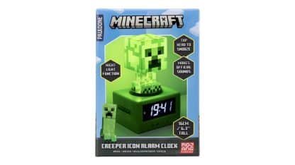 שעון מעורר עם תאורה - Minecraft Creeper
