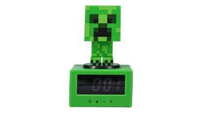 שעון מעורר עם תאורה - Minecraft Creeper