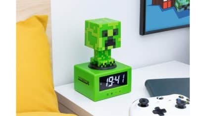 שעון מעורר עם תאורה - Minecraft Creeper