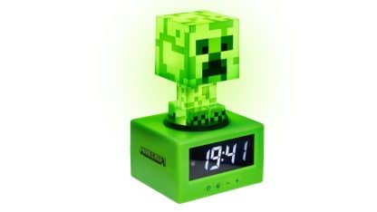 שעון מעורר עם תאורה - Minecraft Creeper