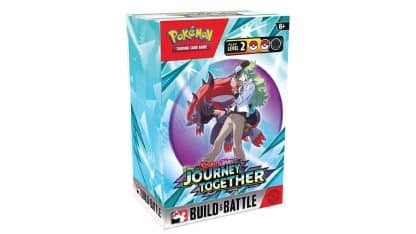 מארז קלפי פוקימון -  Pokémon Scarlet & Violet SV09 Journey Together Build & Batt