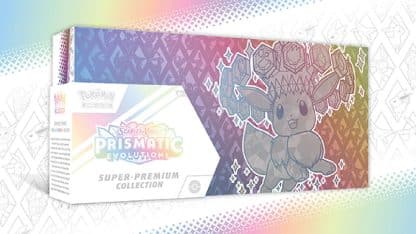 מארז קלפי פוקימון | Scarlet & Violet Prismatic Evolutions Super-Premium Collect