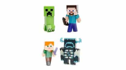 ⁦מארז 4 דמויות מתכת (34337) Minecraft - Jada⁩ – תמונה ⁦2⁩