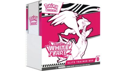 מארז קלפי פוקימון | Pokémon Scarlet & Violet White Flare Elite Trainer Box