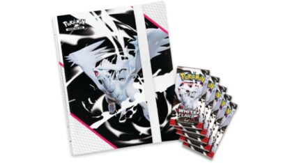 מארז קלפי פוקימון | Pokémon Scarlet & Violet White Flare Binder Collection