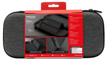 ⁦נרתיק נשיאה | Nintendo Switch 2 Dark Heather Grey Case⁩ – תמונה ⁦10⁩