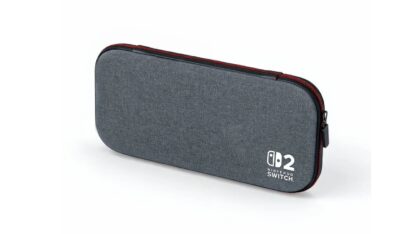 נרתיק נשיאה | Nintendo Switch 2 Dark Heather Grey Case