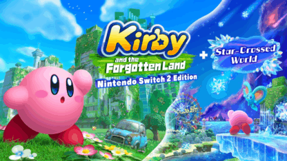 חבילת שדרוג | Kirby and The Forgotten Land + Star Crossed World - Nintendo Switch 2