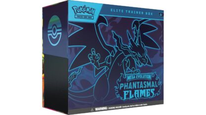 מארז קלפי פוקימון | Mega Evolution – Phantasmal Flames Elite Trainer Box