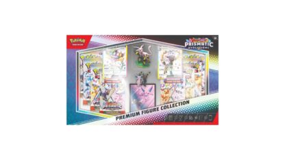 ⁦מארז קלפי פוקימון | Scarlet & Violet Prismatic Evolutions Premium Figure Collection⁩ – תמונה ⁦3⁩