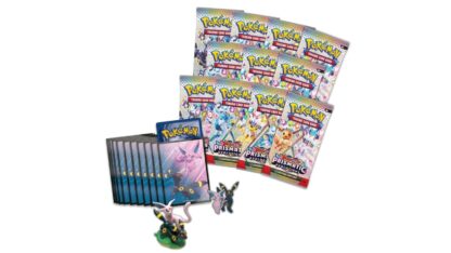 ⁦מארז קלפי פוקימון | Scarlet & Violet Prismatic Evolutions Premium Figure Collection⁩ – תמונה ⁦4⁩