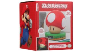 שעון מעורר עם תאורה | Super Mushroom