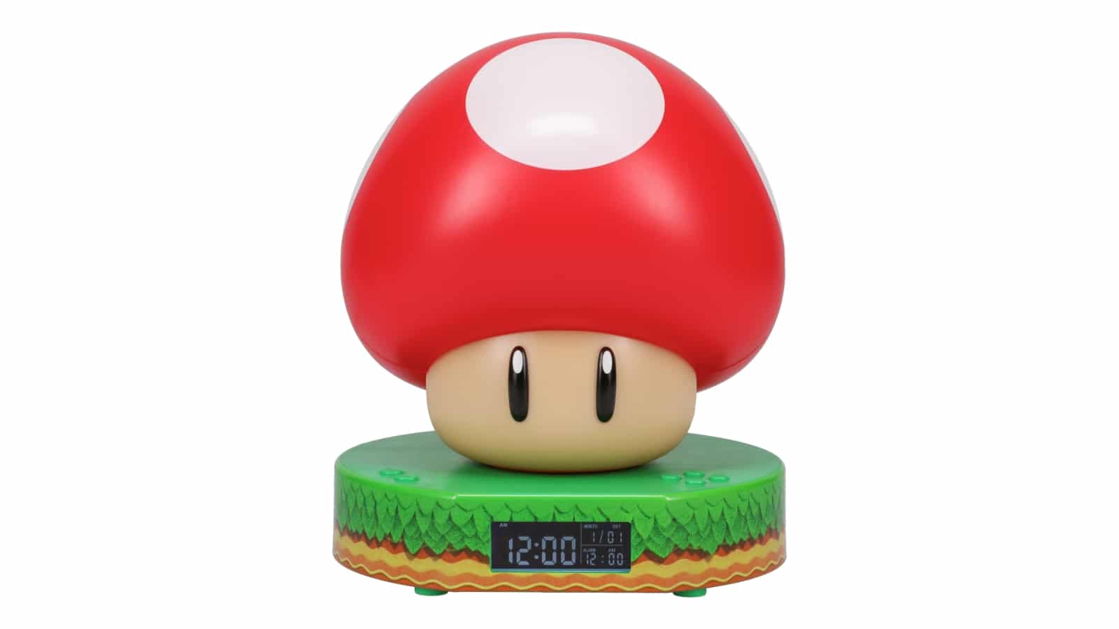 שעון מעורר עם תאורה - סופר מאשרום