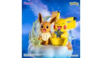 פסל אספנות - Prime - Eevee & Pikachu Nebula