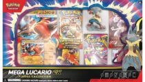מארז קלפי פוקימון - Mega Lucario ex Figure Collection