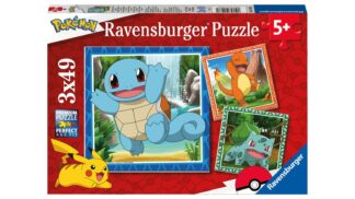 מארז 3 פאזלים - Pokémon (49 חלקים כל אחד)