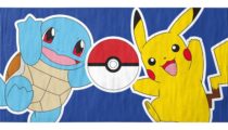 מגבת חוף - Pikachu & Squirtle