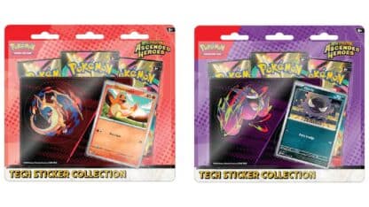 קלפי פוקימון מארז מדבקות | Mega Evolution - Ascended Heroes Tech Stickers Colleciton