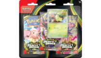 מארז קלפי פוקימון - Mega Evolution – Perfect Order 3-Pack Blister