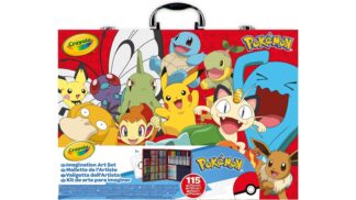 מזוודת אומנות 115 צבעים ואביזרים - Pokemon