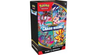 מארז של 6 חבילות קלפי פוקימון בוסטר | Mega Evolution - Chaos Rising Booster Bundle