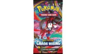 חבילה קלפי פוקימון בוסטר - Pokemon Mega Evolution Chaos Rising Booster
