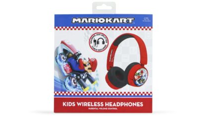 אוזניות גיימינג אלחוטיות לילדות וילדים - Mario Kart