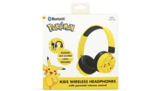 אוזניות גיימינג אלחוטיות לילדות וילדים - Pokemon Pikachu